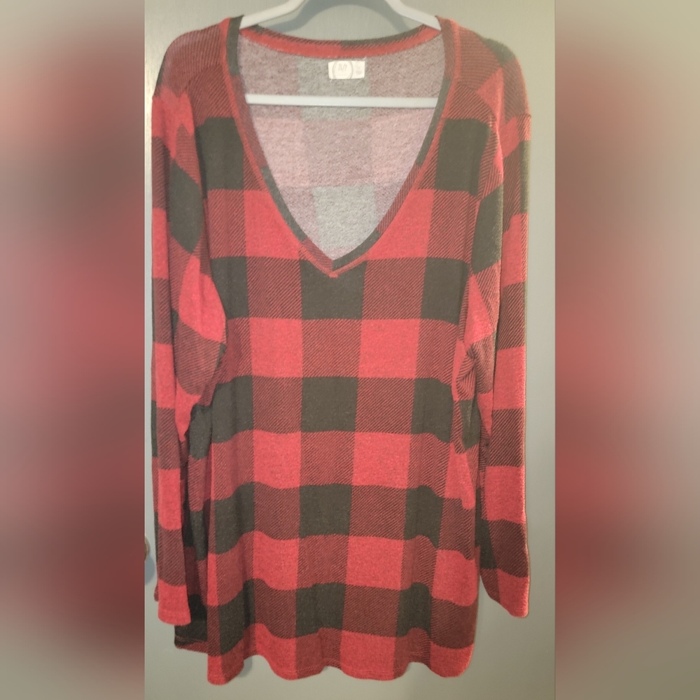 COPY - Maurice's Buffalo Plaid Shirt - Picture 1 of 5